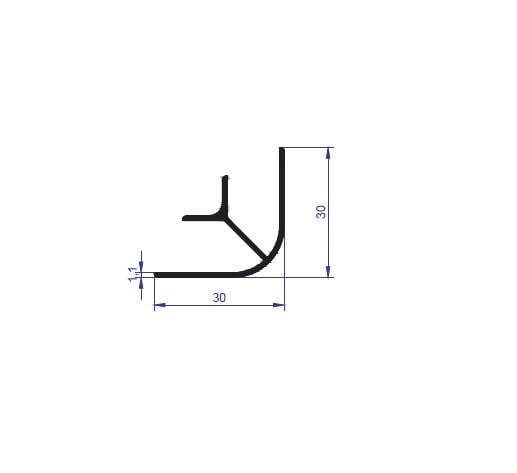 ErsaşMutfak Alt Kapama Baza Mat 3000mm