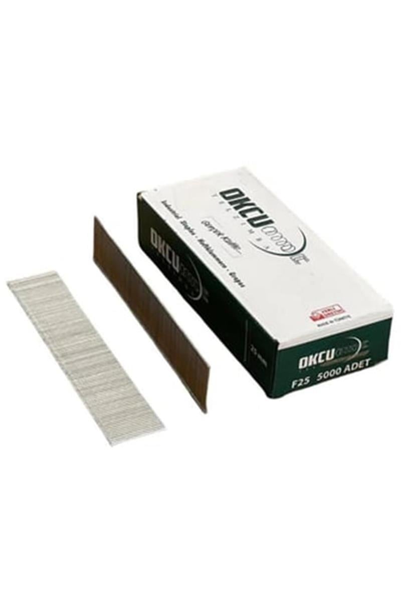 OKÇUOkçu F-25 Brad Çivi Başlı 1 Paket (5000 Adet)