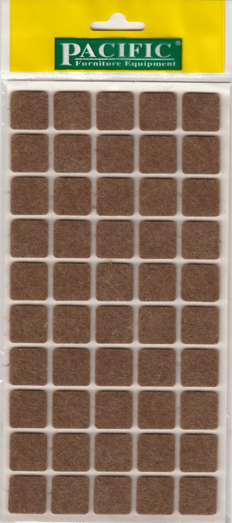 Pacific Yapışkan Keçe 20*20mm Kahve