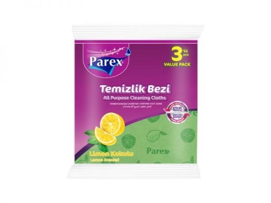 ParexParex Limon Kokulu Temizli Bezi 3 lü