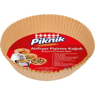 PİKNİKPiknik Airfryer Pişirme Kağıdı Yuvarlak 25 li