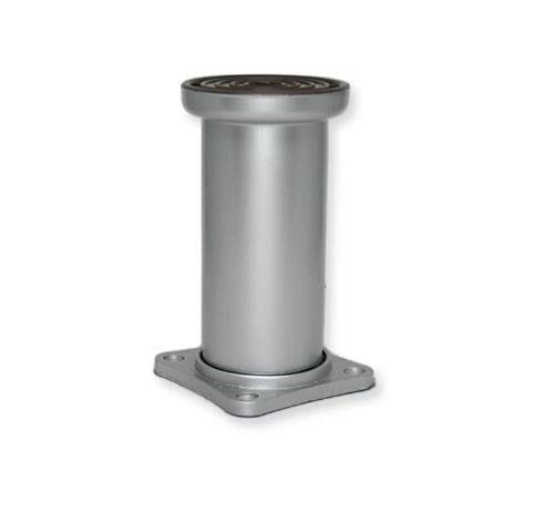 Plastik Ayak 12 cm Kare Tablalı Mat Krom