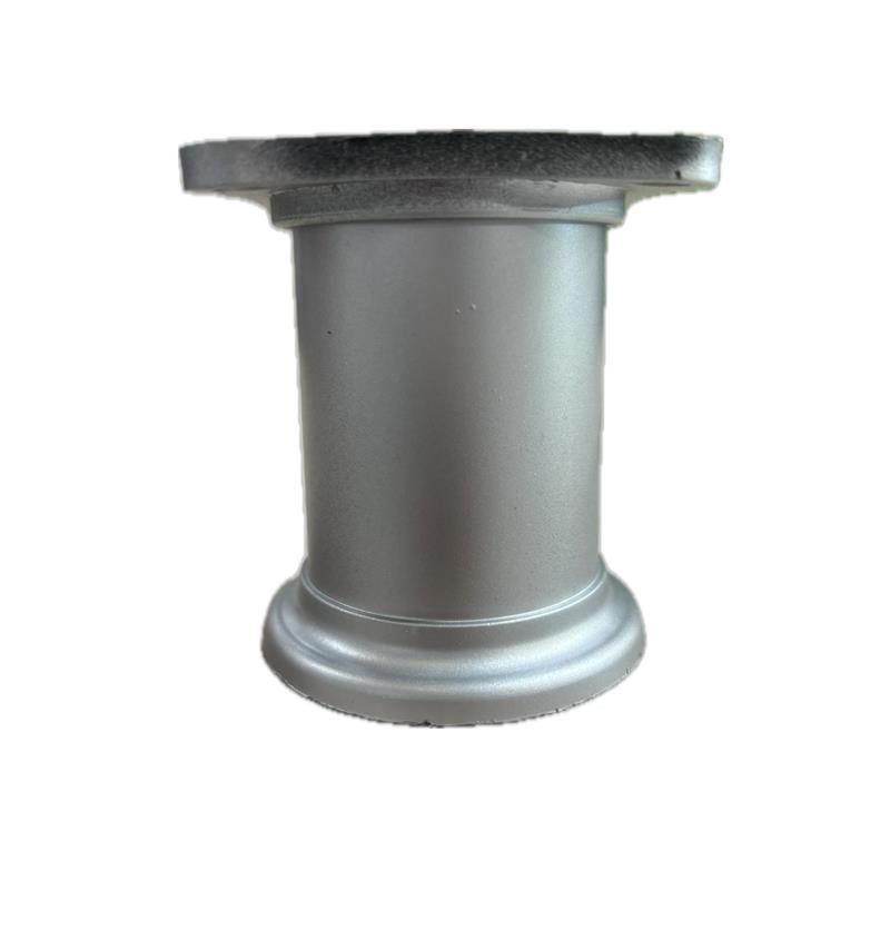 Plastik Ayak 8 cm Kare Tablalı Mat Krom