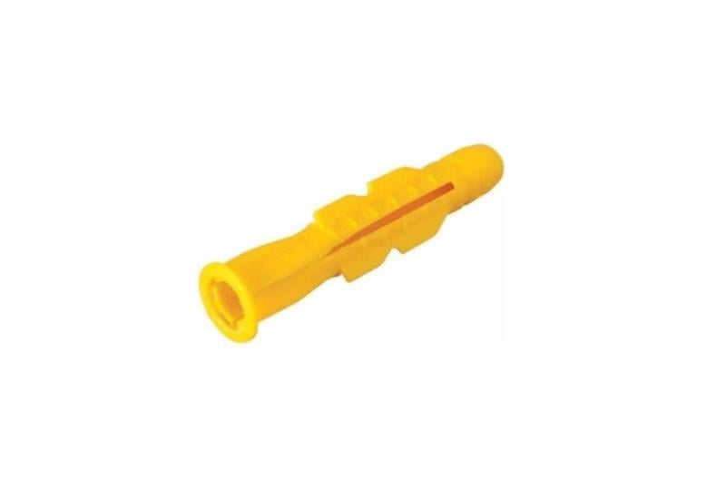 DiğerPlastik Dübel Roket Sarı 10Mm (25 Adet) 