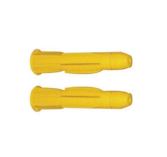Plastik Dübel Roket Sarı 10Mm (250 Adet) 