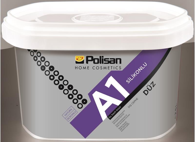 Polisan Natura A1 Silikonlu Mix A Baz 7,5 Lt Boya