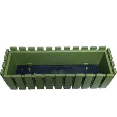 POLİWORKPoliwork Balkon Saksı Akasya Çit 60cm Antrasit
