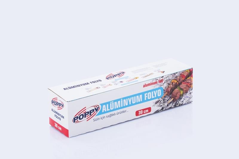 Poppy Alüminyum Folyo 30 cm 50 mt