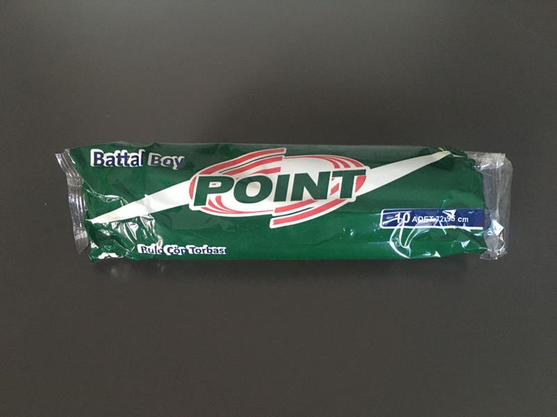 Poppy End Çöp Poşeti Battal Siyah 75*90 300 Gr