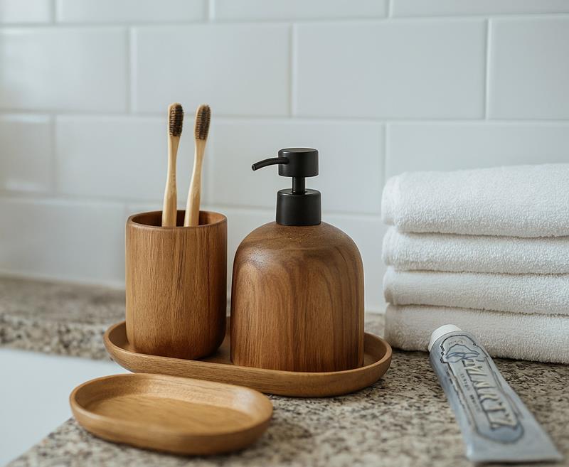 PRİMANOVAPrimanova Alessi Banyo Seti 4 Parça