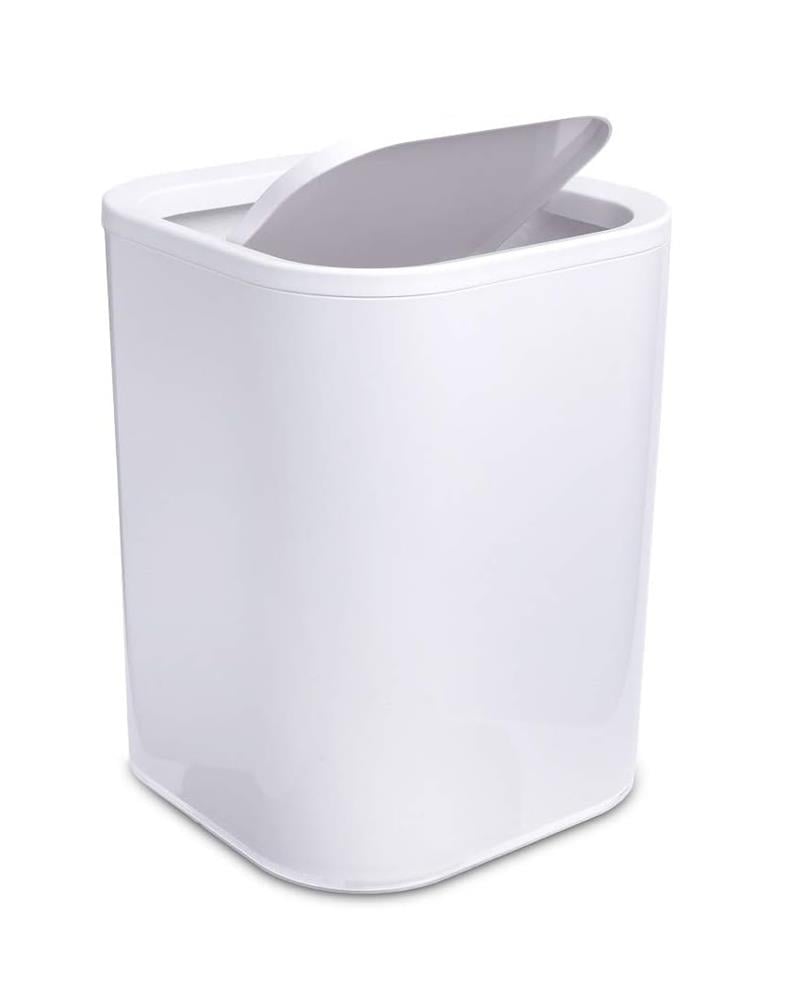 Primanova Klar Çöp Kovası Beyaz