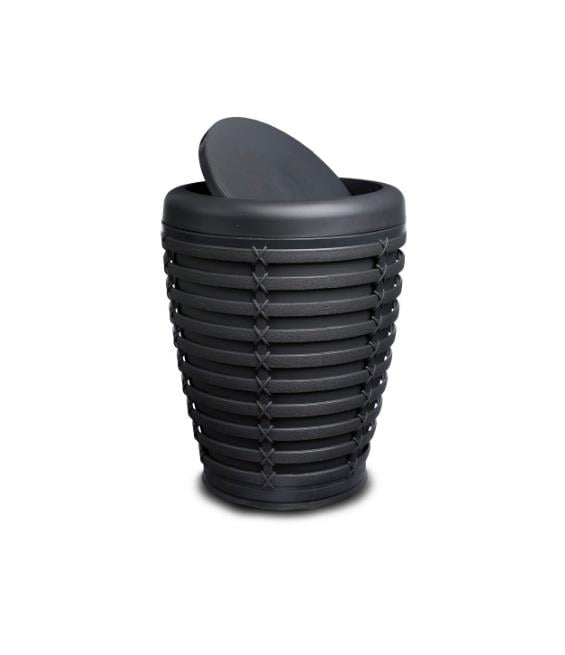 Primanova Palm Çöp Kovası Antrasit Gri