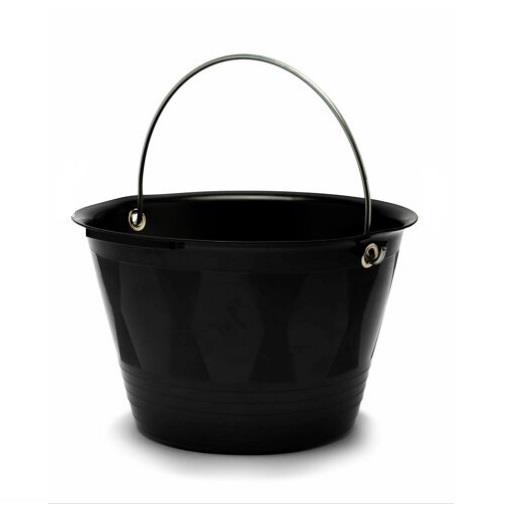 Primanova Saplı Kova Siyah 10 Lt