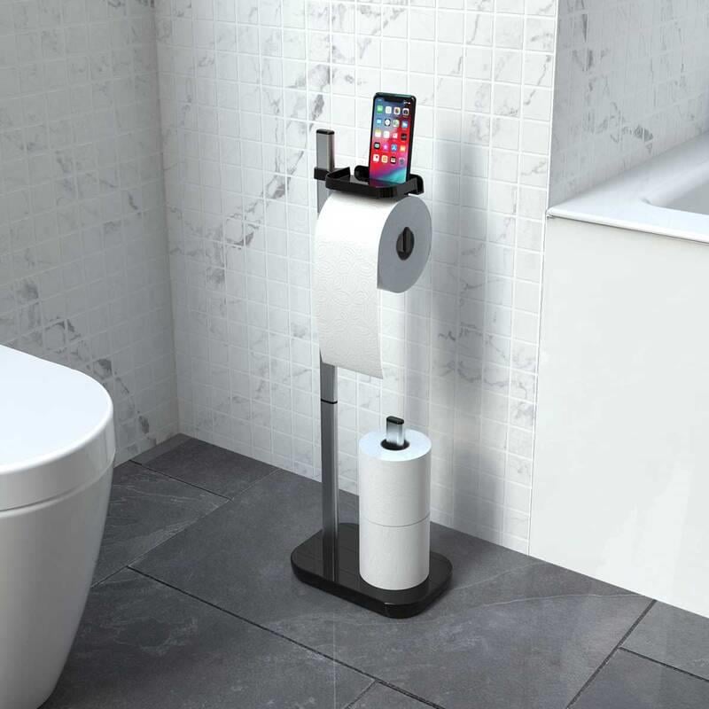 Primanova Sui Tuvalet Kağıtlık Siyah