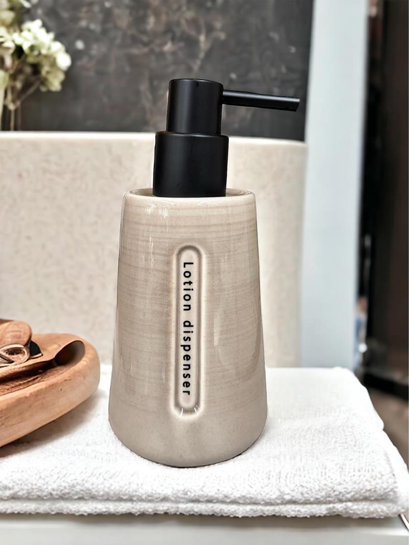 PRİMANOVAPrimanova Taper Bej Sıvı Sabunluk