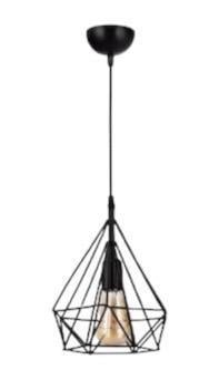 Star Yapı MarketPrizma Orta Boy Siyah Tekli Sarkıt