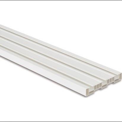 PVC Perde Rayı Korniş 2000 3 LÜ 4,5 MT