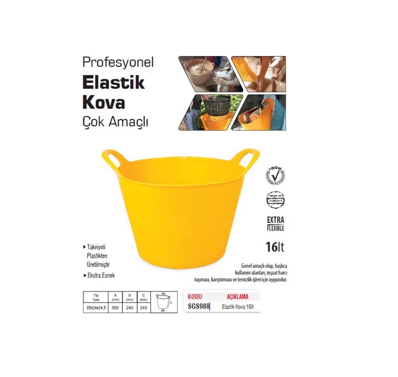 SGS Elastik Kova 16 lt