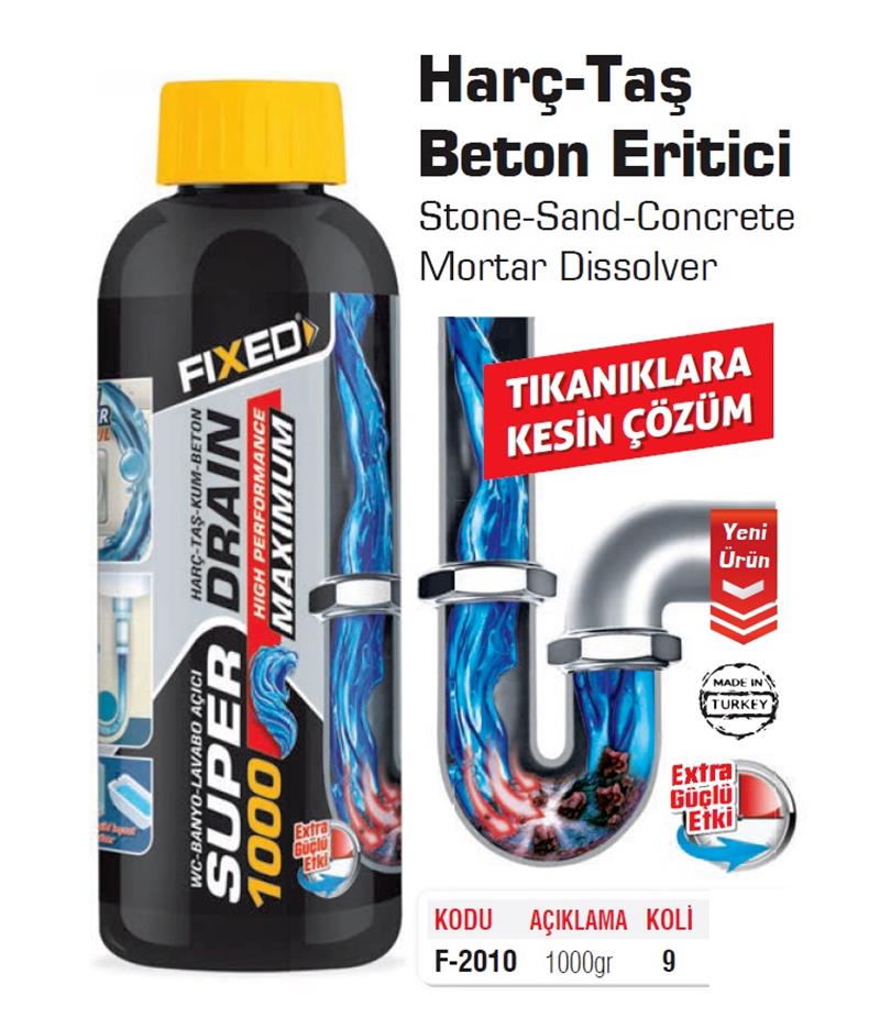 SGSSGS Harç Taş Beton Eritici 1000 gr