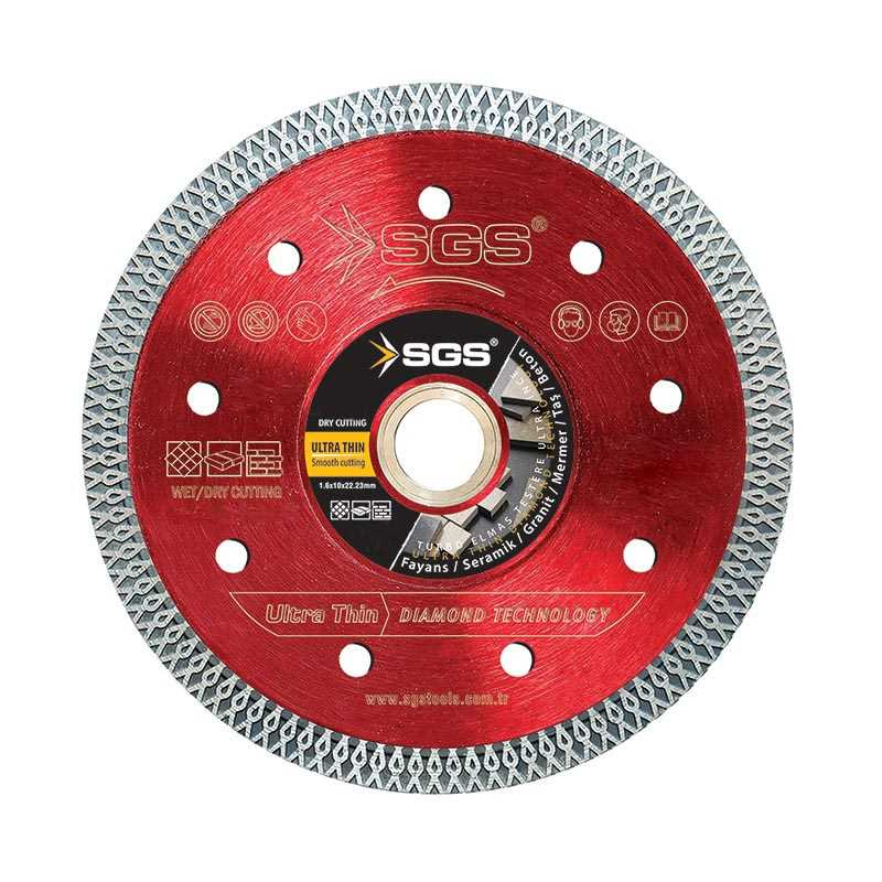 SGSSGS Hassas Turbo Elmas Testere 125 mm
