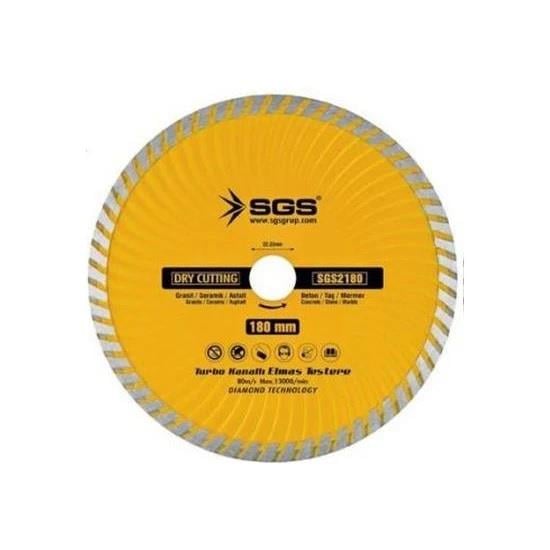 SGS Turbo Kanallı Elmas Testere 115mm