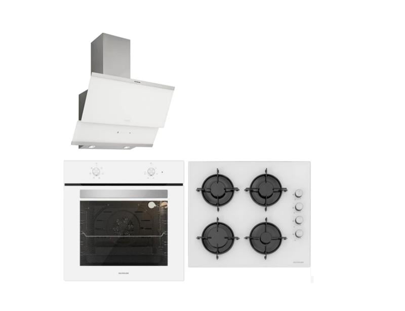 Silverline Ankastre Set Beyaz ( İnternete Özel )
