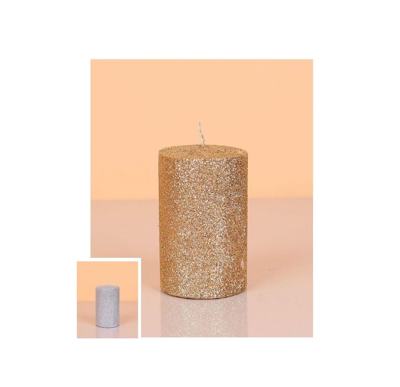Simli Silindir Orta Mum 9 cm