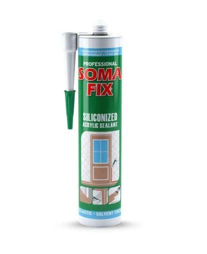 SOMAFİXSomafix Akrilik Silikonize Mastik Altınmeşe 500 gr