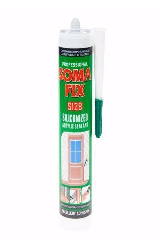 SOMAFİXSomafix Akrilik Silikonize Mastik Antrasit 500 gr