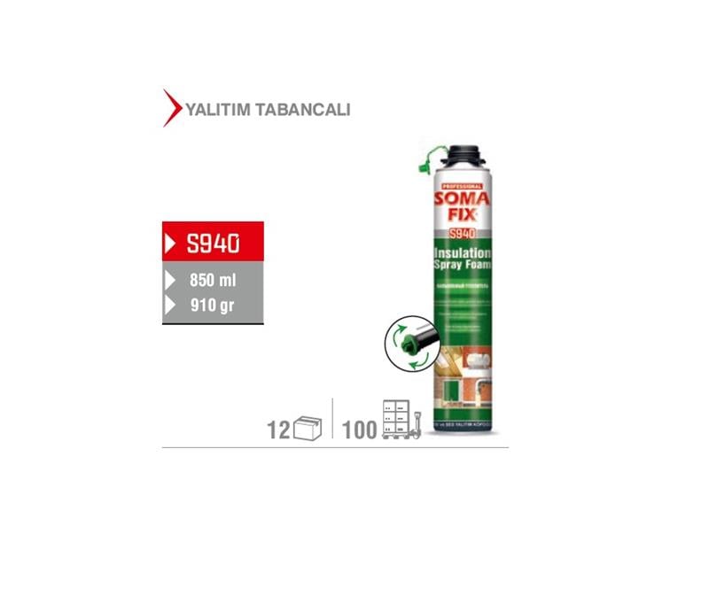 Somafix Yalıtım Köpüğü 910gr 850ml