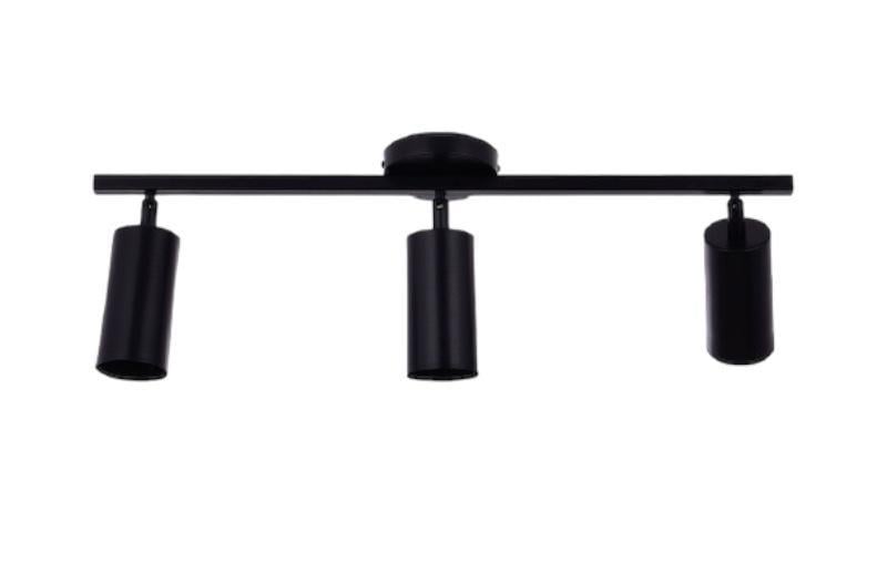 Star Yapı MarketSpot Üçlü Siyah Avize