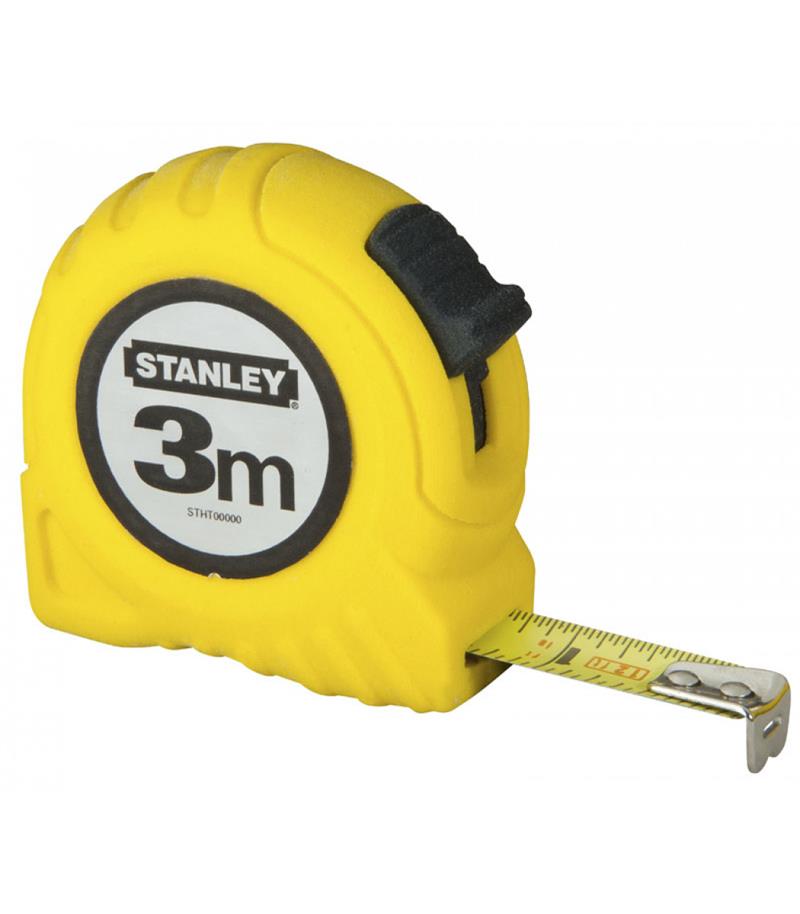 Stanley 130487 Çelik Sarı Şerit Metre 3m X 12,7 mm