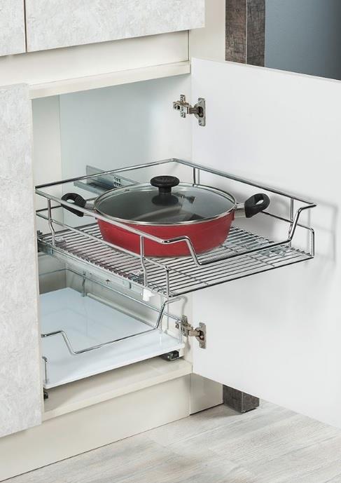 Starax 2333 Bağımsız Tls.Raylı Çekmece 45cm Fr.li