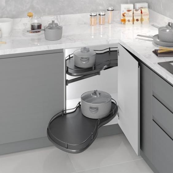 Starax 3014 Borulu Kör Köşe Mek.Sağ Antrasit