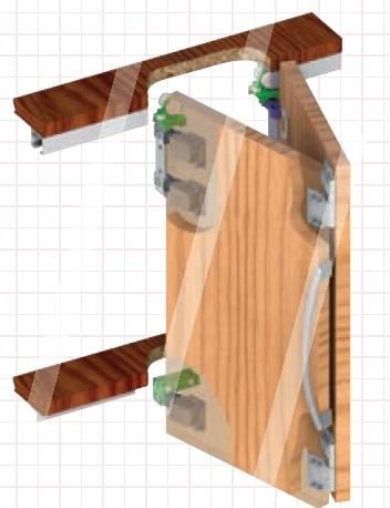 Sürgü 05 MKK2 Çift Ment. Mekanizması