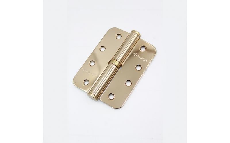 System Okka Menteşe 10 cm 3 mm Altın Sağ