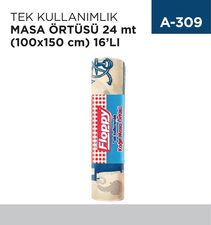 DiğerTek Kullanımlık MasaÖrtüsü 24 Mt 100*150 16lı