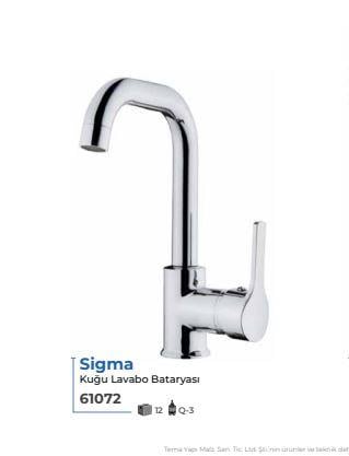 TEMATema Sigma Kuğu Lavabo Bataryası