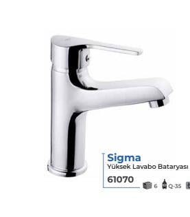 TEMATema Sigma Yüksek Lavabo Bataryası