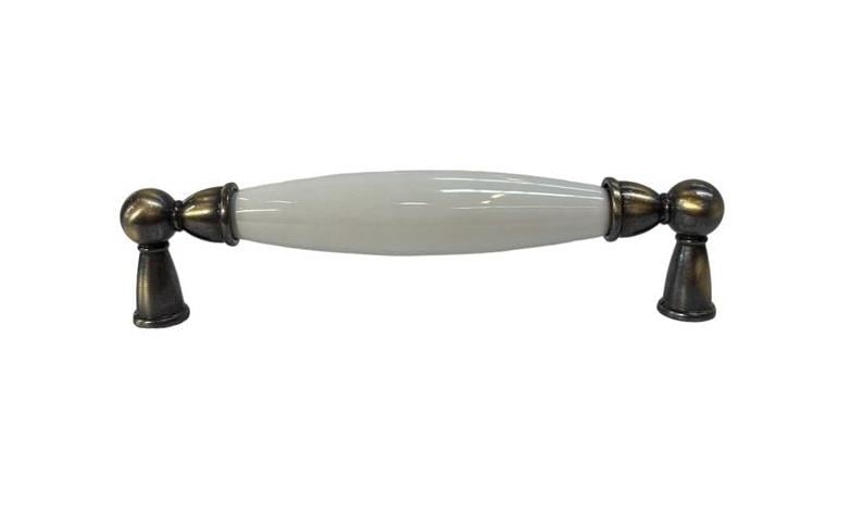 Tomurcuk Porselen Kulp 128 mm Beyaz
