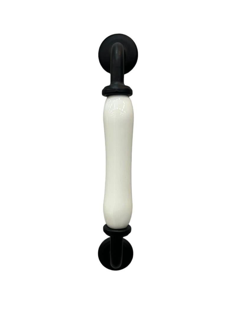 Tomurcuk Porselen Kulp 128 mm Siyah Desensiz