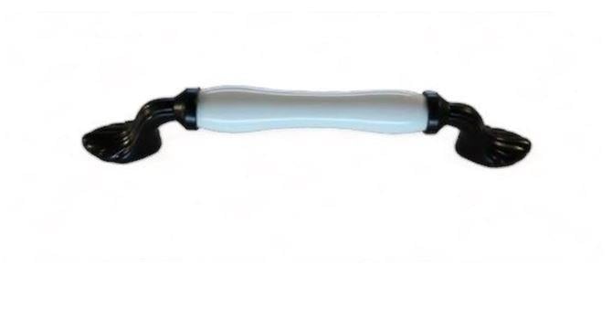 Tomurcuk Porselen Kulp 128 mm Siyah Desensiz 000