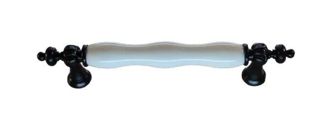 Tomurcuk Porselen Kulp 128 mm Siyah Desensiz 000