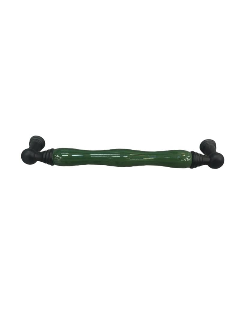 Tomurcuk Porselen Kulp 160 mm siyah desensz yeşil