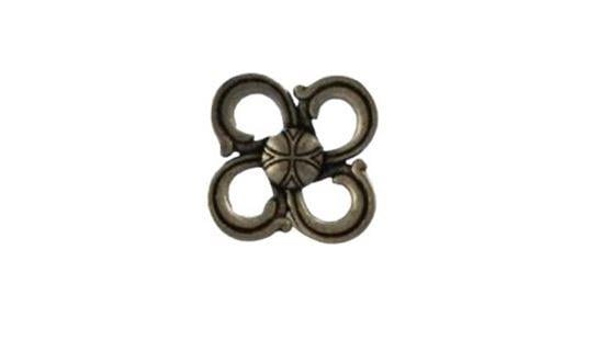 Top İmpex Kulp Hare Antik Bronz B.Düğme