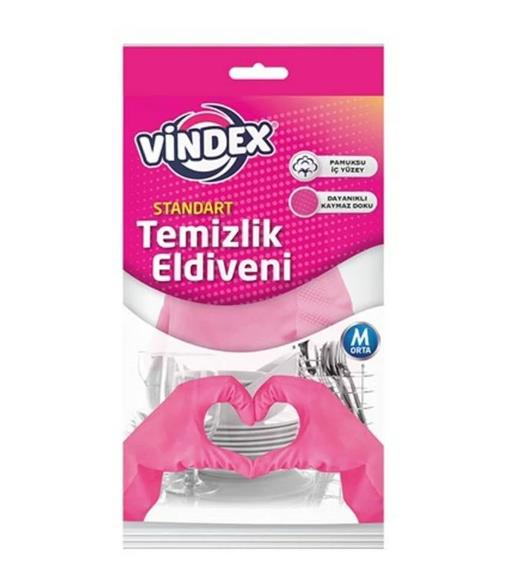 Vindex Standart Temizlik Eldiveni M Orta