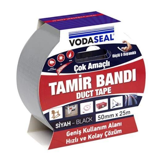 Vodapol Duck Tape Tamir Bandı 50mm*25 MT Gri