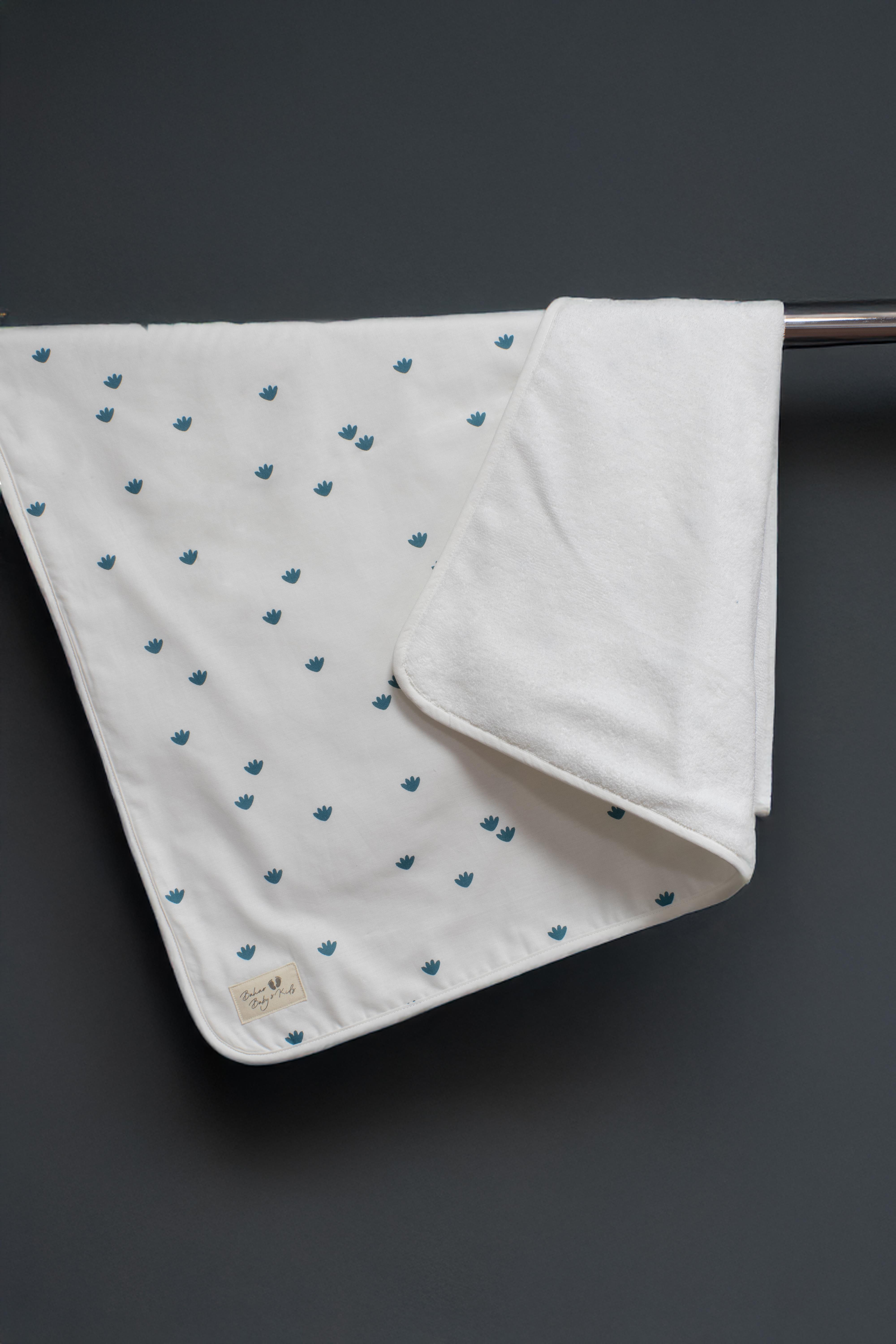 Bebek Battaniyesi 80 x 80 cm Leaf Design