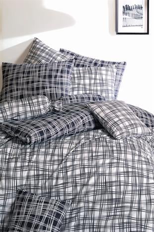 Majoli Straw Tek Kişilik Nevresim Takımı %100 Pamuk Ranforce