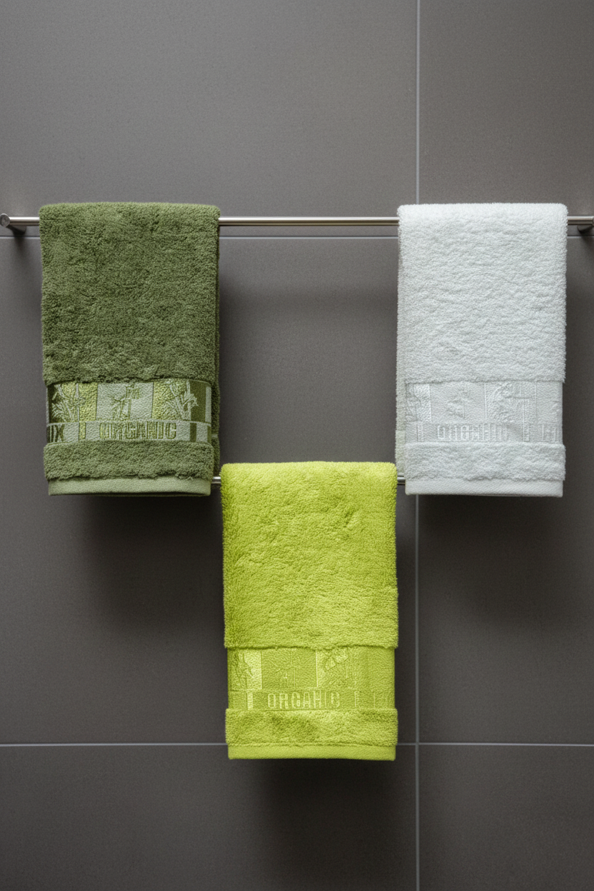 Bambu 3'lü 30 X 50 Cm Mutfak Havlusu Haki - Fıstık Yeşili - Ekru Bamboo Life